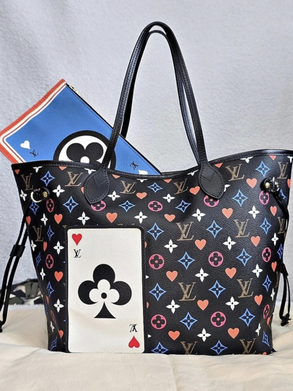 Louis Vuitton Game On Neverfull MM Multicolor Monogram Tote